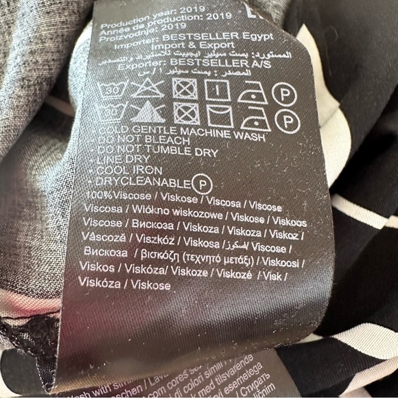 Vero Moda-Stripe Sleeveless Lightweight Jumpsuit (Size:Small) - Picture 9 of 11